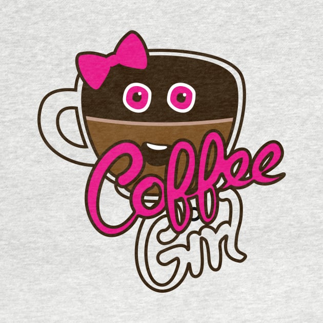 Cute Coffee GirlAddict by XOOXOO